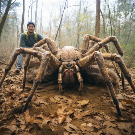 world's largest spider in history.